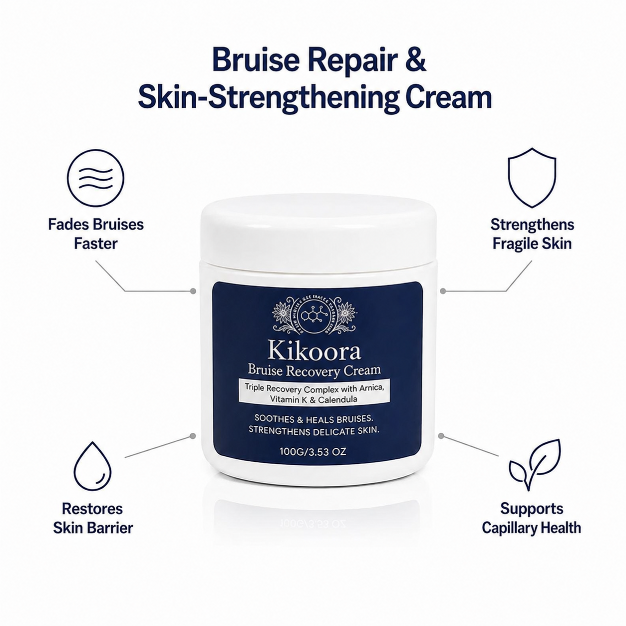 Kikoora™ Bruise Repair & Skin — Strengthening Cream
