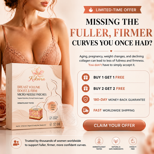 Kikoora® Targeted Breast Enhancement Advanced Nano Microneedle Patch
