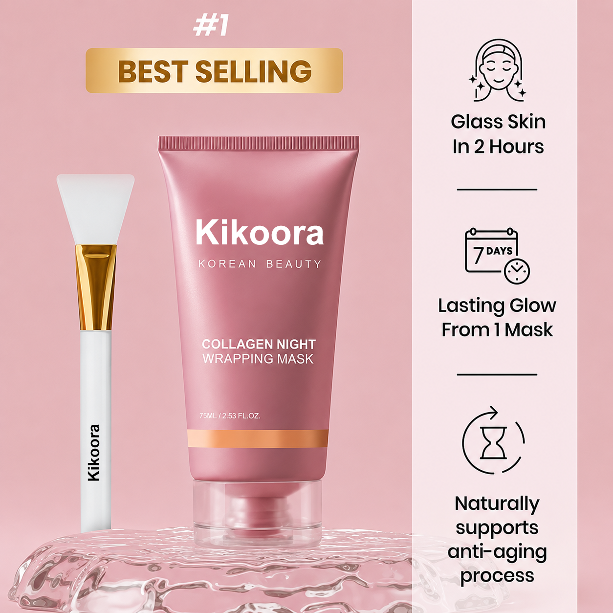 Kikoora Collagen Night Wrapping Mask