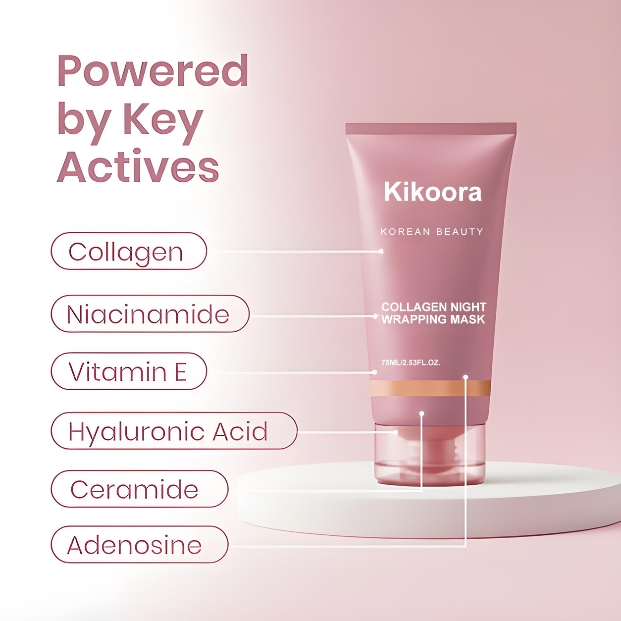Kikoora Collagen Night Wrapping Mask