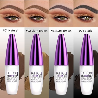 ✨Easy-to-peel eyebrow gel – waterproof and sweatproof, provides medium coverage, suitable for all skin types