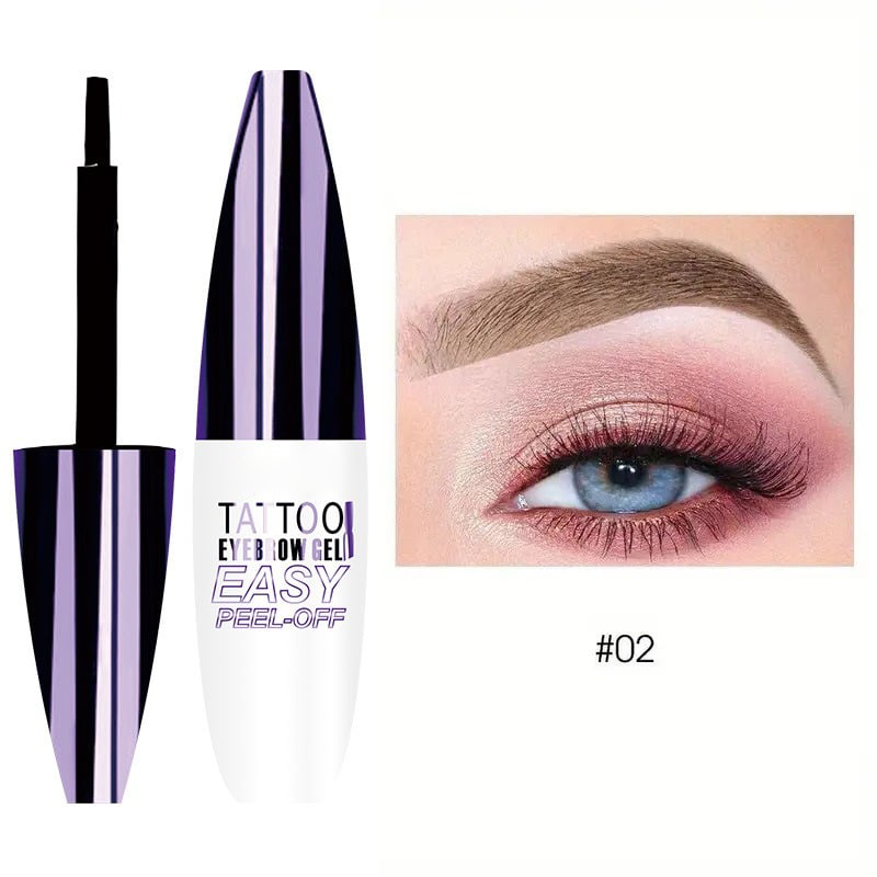 ✨Easy-to-peel eyebrow gel – waterproof and sweatproof, provides medium coverage, suitable for all skin types