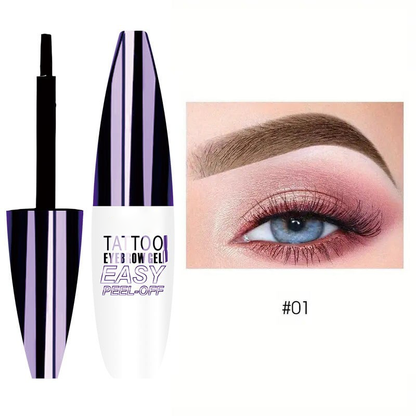 ✨Easy-to-peel eyebrow gel – waterproof and sweatproof, provides medium coverage, suitable for all skin types